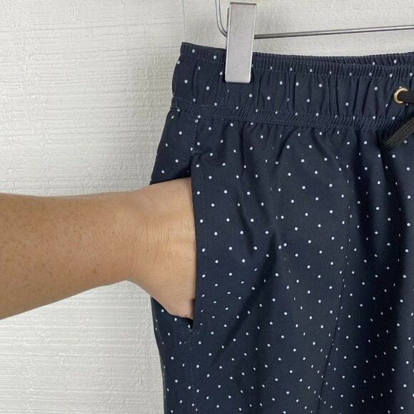 WeWoreWhat Boyfriend Swim Bottoms S Mens Black Micro Polka Dot Mesh Lining - Picture 3 of 8